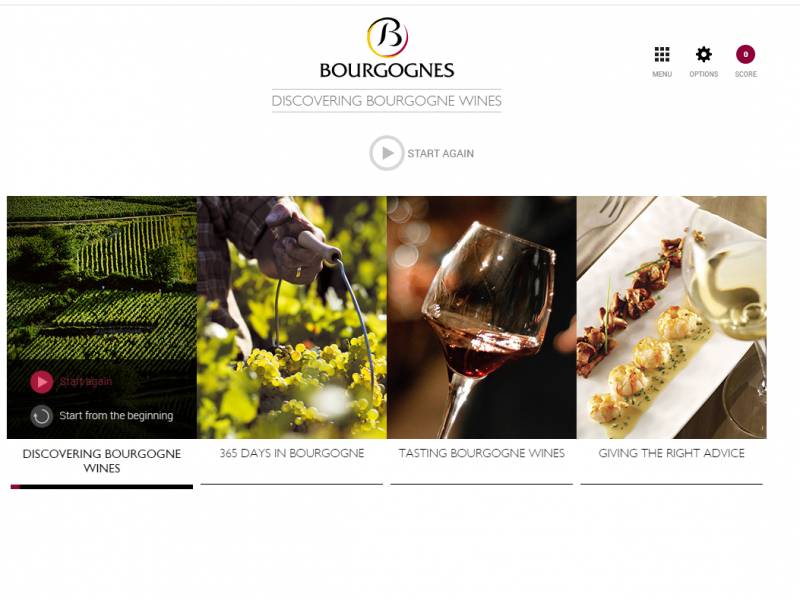 besplatni onlajn časovi o vinima burgundije