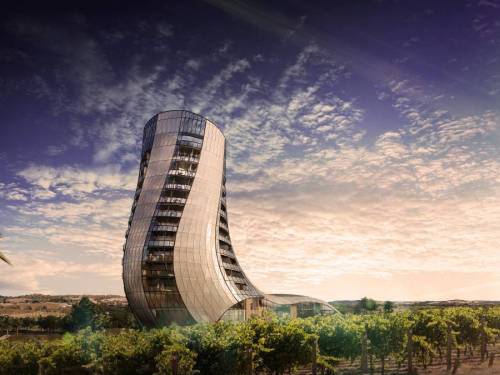 hotel u vinogradu postaje novi simbol australije