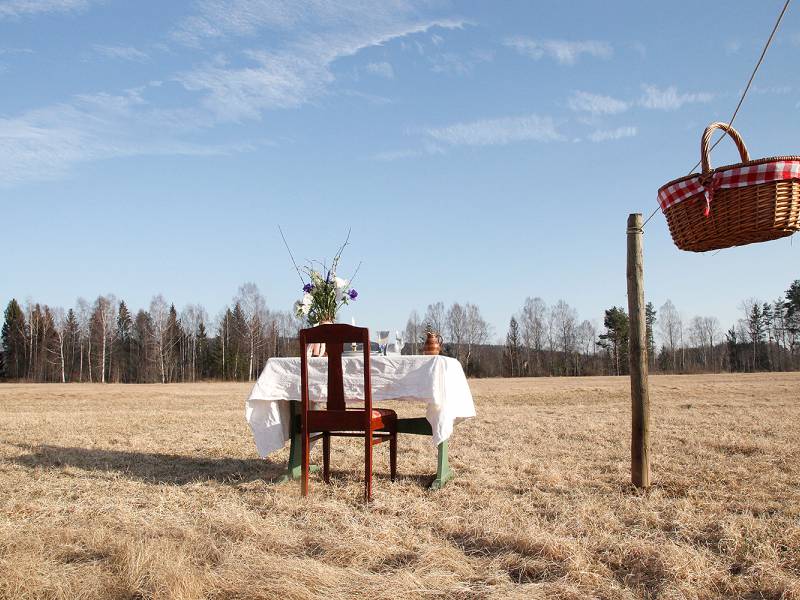 u švedskoj otvoren restoran sa jednim stolom