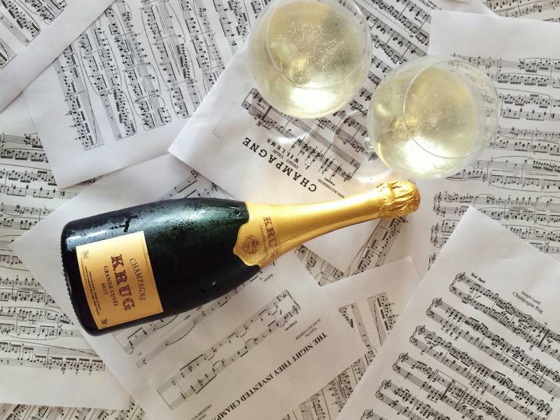 šampanjac i muzika govore istim jezikom