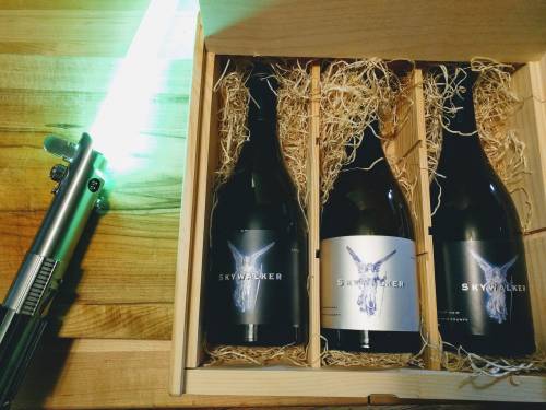 džordž lukas pravi vina posvećena ratovima zvezda 