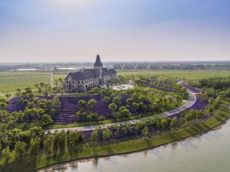 bajkoviti vinski šato nikao je u srcu kine