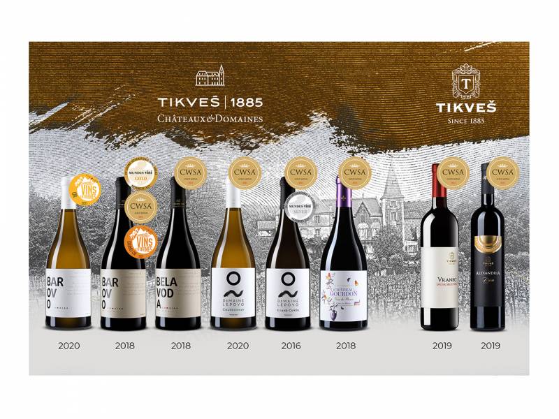 deset zlata za tikveš na međunarodnim takmičenjima