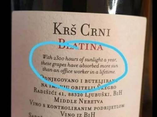 etiketa hercegovačkog vina zapalila internet