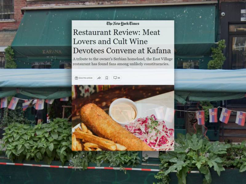 ćevapi i prebranac oduševili kritičara njujork tajmsa