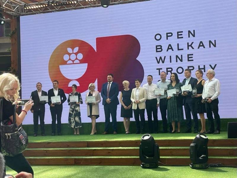 proglašena najbolja vina na open balkan wine trophy