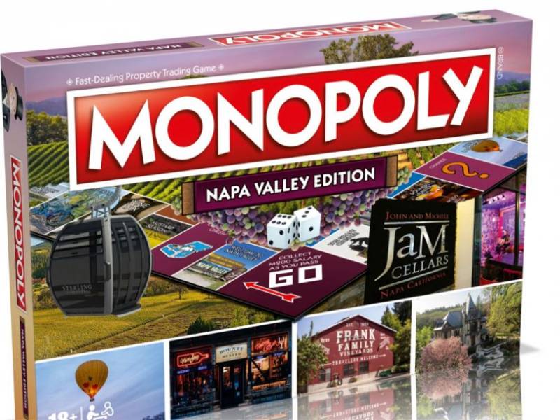 objavljena je vinska verzija igre monopol