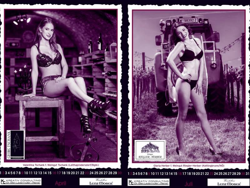 erotski vinski kalendar ponovo oduševio 