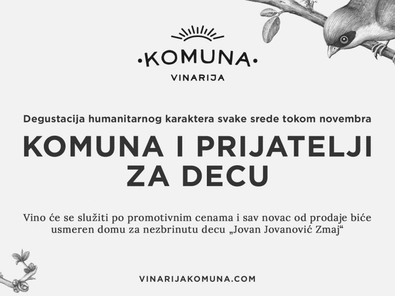 humanitarne degustacije za pomoć nezbrinutoj deci