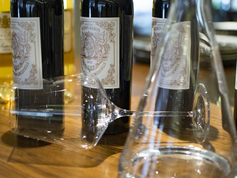 predstavljena vertikala vrhunskih vina iz bordoa