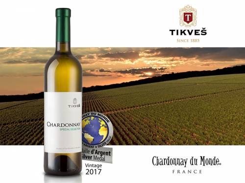 dva srebra za vina iz tikveša na chardonnay du monde