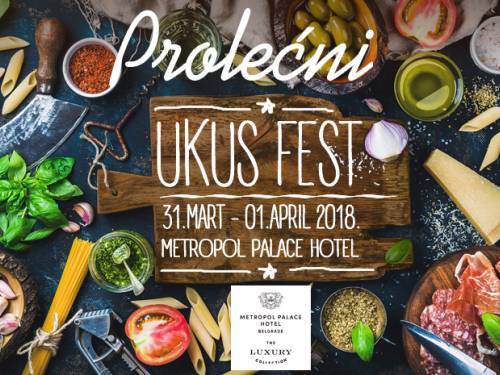 ukusi srbije i regiona u hotelu metropol palas