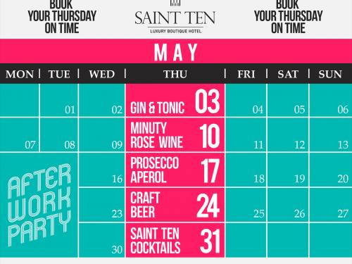 žurka posle posla u hotelu saint ten 