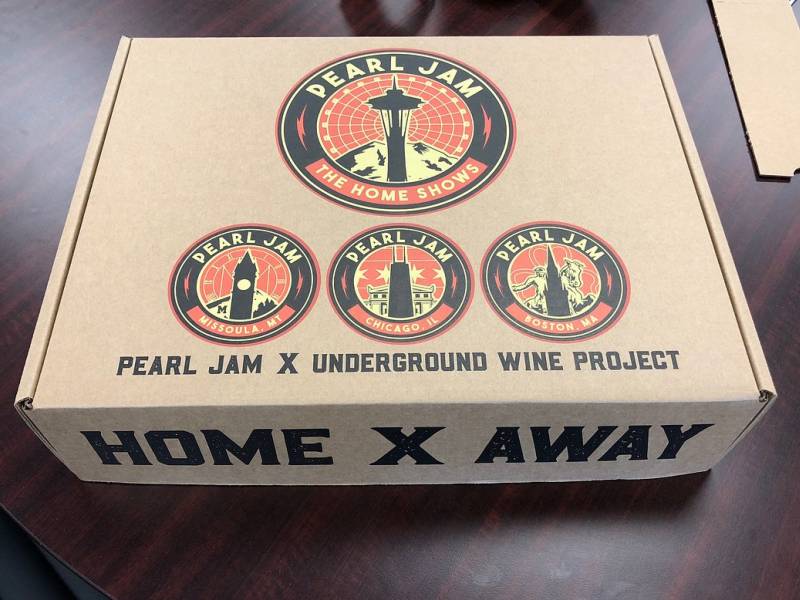 rasprodato vino sa potpisom benda pearl jam