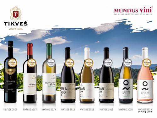 osam medalja za tikveš na takmičenju mundus vini